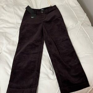 Paige Nellie wide leg corduroy pants
